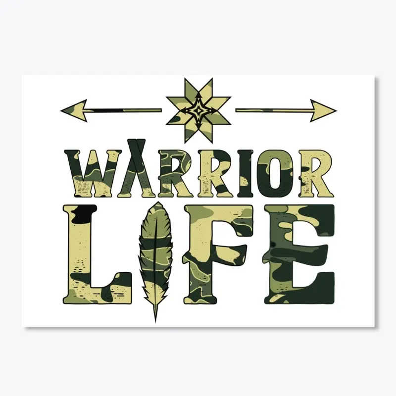 Warrior Life Camo Green